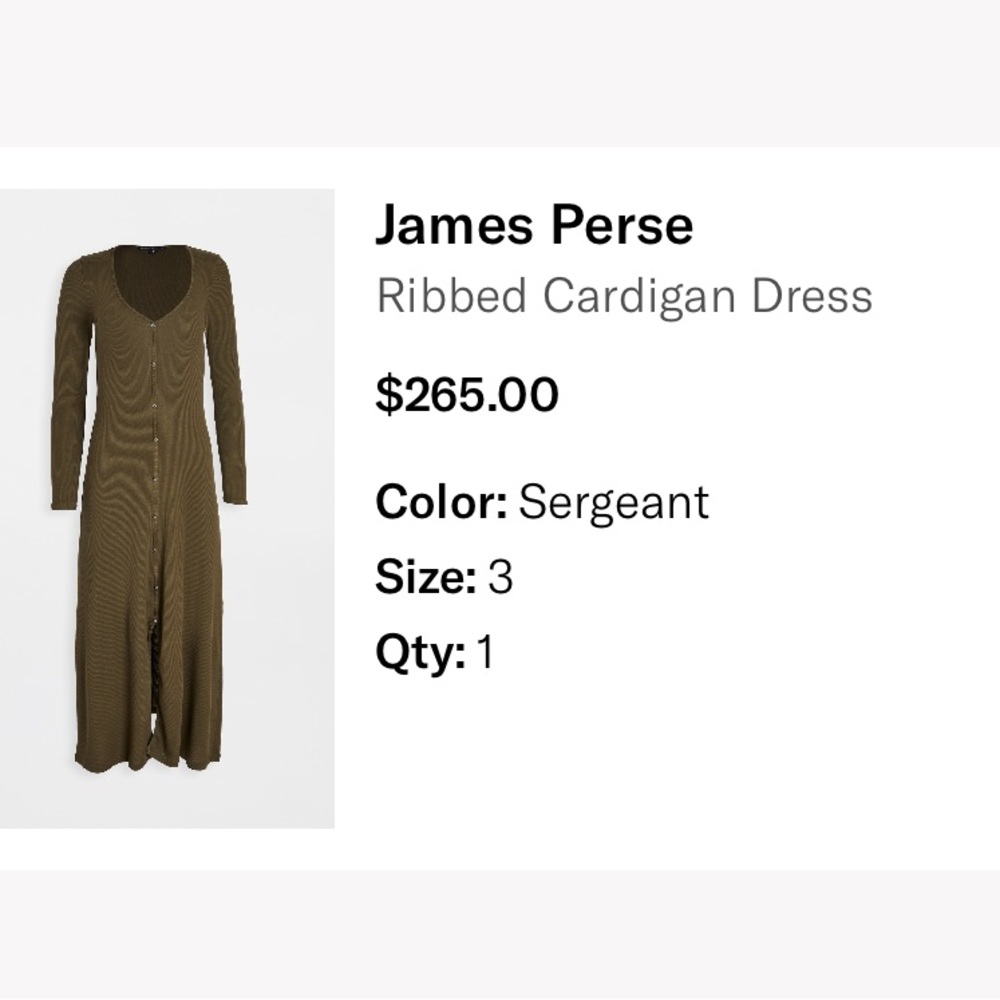 James Perse v neck Maxi dress